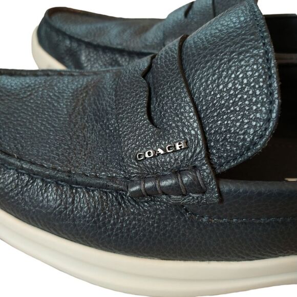 Coach Hybrid Driver Leather Loafers Shoes Size 10 1/2 D